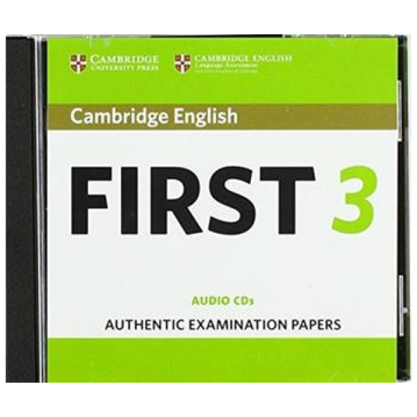 CAMBRIDGE FCE FIRST 3 PRACTICE TESTS CDs (2)