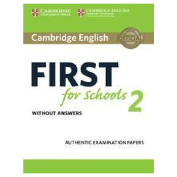 CAMBRIDGE FCE FIRST FOR SCHOOLS 2 STUDENT'S BOOK