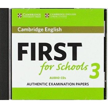 CAMBRIDGE FCE FIRST FOR SCHOOLS 3 CDs