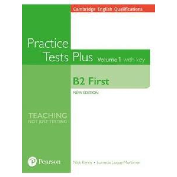 CAMBRIDGE FIRST PRACTICE TESTS PLUS VOLUME 1 WITH ANSWERS (+ONLINE RESOURCES)