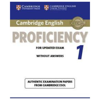 CPE CAMBRIDGE PROFICIENCY 1 PRACTICE TESTS