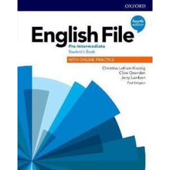 ENGLISH FILE 4TH EDITION PRE-INTERMEDIATE STUDENT'S BOOK WITH ONLINE PRACTICE