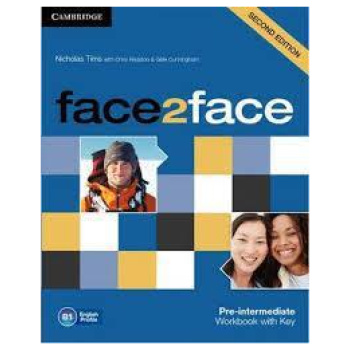 FACE2FACE 2ND EDITION PRE-INTERMEDIATE WORKBOOK WITH KEY