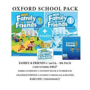 FAMILY & FRIENDS 1 RK PACK 2020 -04027
