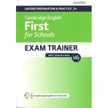 FIRST FOR SCHOOLS EXAM TRAINER W/KEY 2017