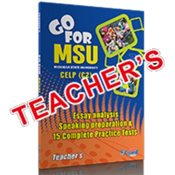 Go for MSU CELP C2 Teachers Practice Tests