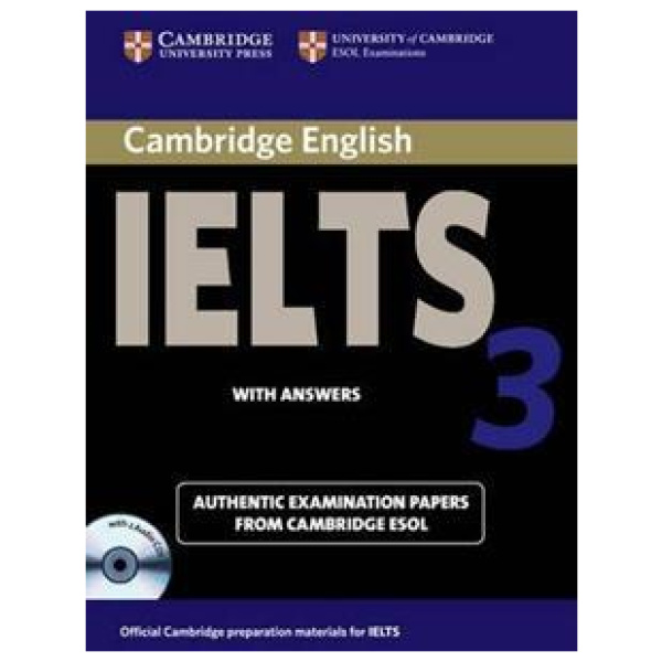 IELTS 3 PRACTICE TESTS SELF-STUDY PACK (BOOK+ANSWERS+CD)
