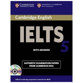 IELTS 5 PRACTICE TESTS SELF-STUDY PACK (BOOK+ANSWERS+CDS)
