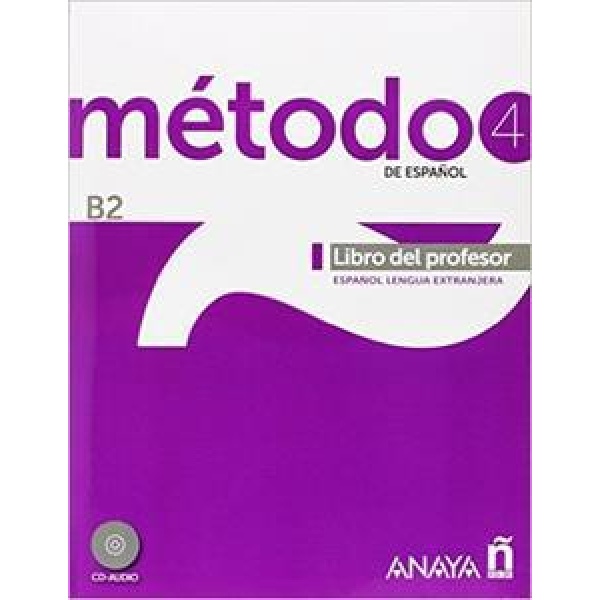METODO 4 LIBRO DEL PROFESOR (+CD)