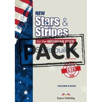 NEW STARS & STRIPES FOR THE MICHIGAN ECCE SKILLS BUILDER TEACHER'S BOOK (DIGI-BOOK) 2021