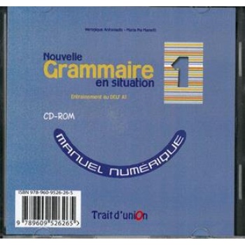 NOUVELLE GRAMMAIRE EN SITUATION 1 CD-ROM