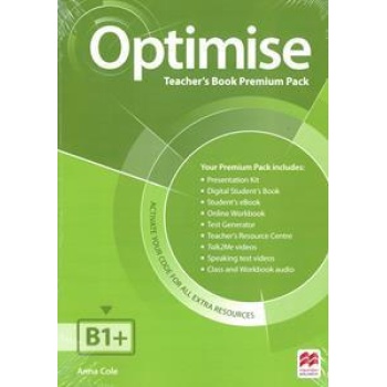 OPTIMISE B1+ TEACHER'S BOOK PREMIUM PACK ΒΙΒΛΙΟ ΚΑΘΗΓΗΤΗ