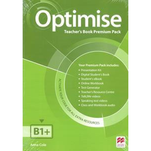 OPTIMISE B1+ TEACHER'S BOOK PREMIUM PACK ΒΙΒΛΙΟ ΚΑΘΗΓΗΤΗ