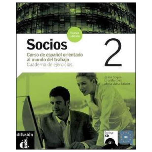 SOCIOS 2 CUADERNO DE EJERCICIOS (+CD) NUEVA EDICION