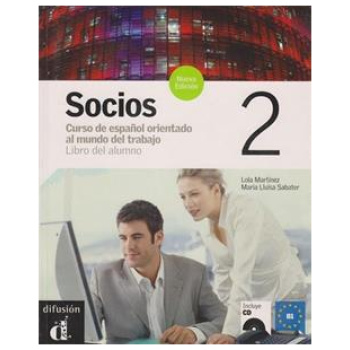 SOCIOS 2 LIBRO DEL ALUMNO (+CD) NUEVA EDICION