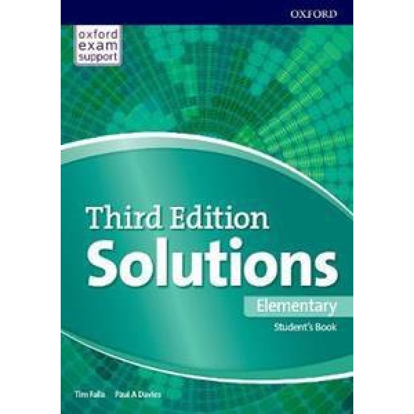 SOLUTIONS 3RD EDITION ELEMENTARY STUDENT'S BOOK AND ONLINE PRACTICE