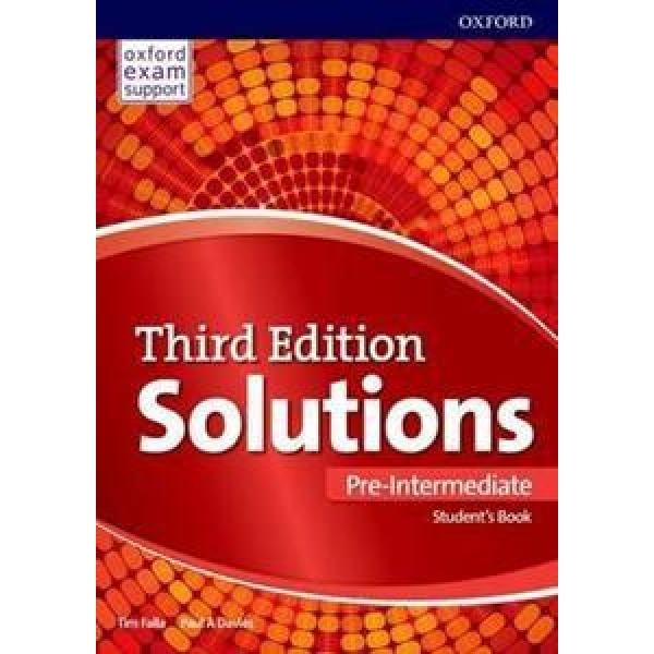 SOLUTIONS 3RD EDITION PRE-INTERMEDIATE STUDENT'S BOOK