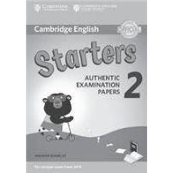 STARTERS 2 ANSWER BOOKLET REVISED 2018