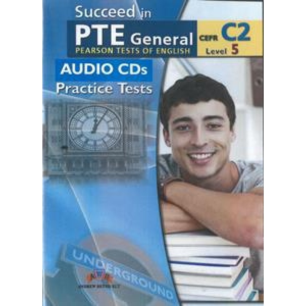 SUCCEED IN PTE GENERAL C2 (LEVEL 5) 9 PRACTICE TESTS CDs(3)