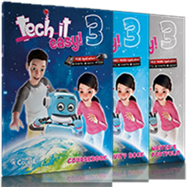 Tech it easy! 3 Pack - Students Book - Workbook - I-Book