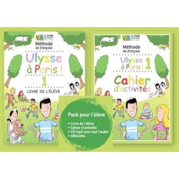Ulysse a Paris 1 Pack (Livre d'Eleve + Cahier d' activites + Cd Mp3 + Affichette) Le Livre Ouvert