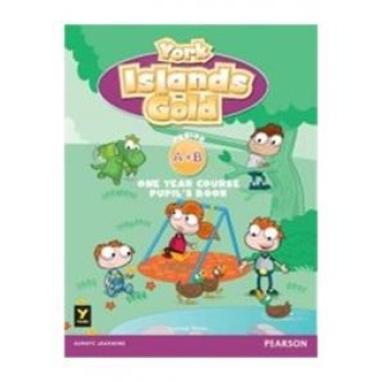 YORK ISLANDS GOLD JUNIOR A & B (ONE YEAR) STUDENT'S BOOK (+ CUT-OUTS & E-BOOK )