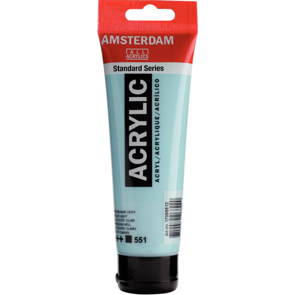 Ακρυλικό Talens Amsterdam 120ml Sky Blue Light 551