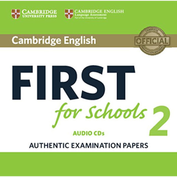 CAMBRIDGE FCE FIRST FOR SCHOOLS 2 CDS