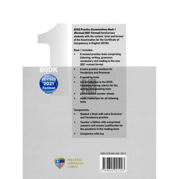 ECCE PRACTICE EXAMINATIONS BOOK 1 REVISED 2021 FORMAT
