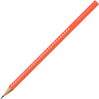 Faber Castell Sparkle Grip Μολύβι Γραφής Πορτοκαλί