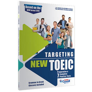 Targeting New Toeic preparation & 7 practice tests Grammar in Greek (+ Cd-rom +Glossary)
