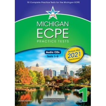 MICHIGAN ECPE PRACTICE TESTS 1 CD 2021
