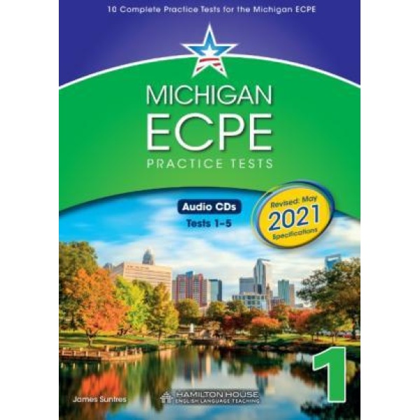 MICHIGAN ECPE PRACTICE TESTS 1 CD 2021