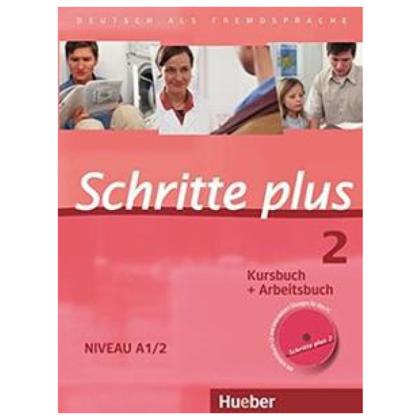 SCHRITTE PLUS 2 NIVEAU A1/2 KURSBUCH UND ARBEITSBUCH (+CD)