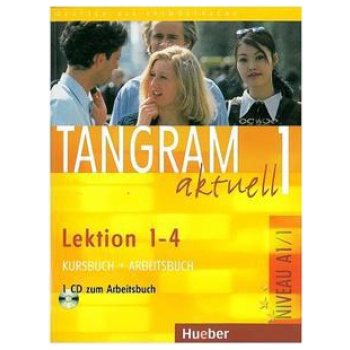 TANGRAM AKTUELL 1 KURSBUCH+ARBEITSBUCH+CD LEKTION 1-4