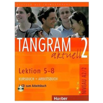 TANGRAM AKTUELL 2 KURSBUCH+ARBEITSBUCH+CD LEKTION 5-8