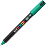 UNI POSCA ΛΕΠΤΟΣ PC-1MR ΠΡΑΣΙΝΟΣ ΜΑΡΚΑΔΟΡΟΣ ΜΕ ΜΥΤΗ 0.7mm