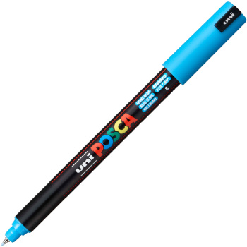 UNI POSCA ΛΕΠΤΟΣ PC-1MR ΓΑΛΑΖΙΟΣ ΜΑΡΚΑΔΟΡΟΣ ΜΕ ΜΥΤΗ 0.7mm