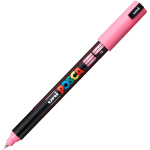 UNI POSCA ΛΕΠΤΟΣ PC-1MR ΡΟΖ ΜΑΡΚΑΔΟΡΟΣ ΜΕ ΜΥΤΗ 0.7mm