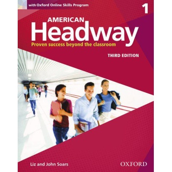 AMERICAN HEADWAY 1 3RD EDITION STUDENT BOOK WITH OXFORD ONLINE SKILLS PROGRAM