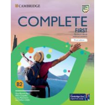 COMPLETE FIRST FOR SCHOOLS THIRD EDITION ST/BK WITHOUT ANSWERS (+ONLINE PRACTICE) REVISED 2020