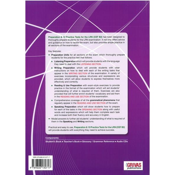 FOCUS ON LRN B2 PREPARATION & PRACTICE TESTS (GLOSSAR+GRAMMAR) 2018