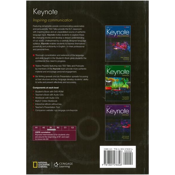 KEYNOTE INTERMEDIATE WORKBOOK (+CD)