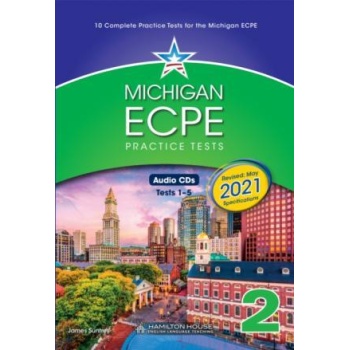 MICHIGAN ECPE PRACTICE TESTS 2 CLASS AUDIO CD'S 2021 FORMAT