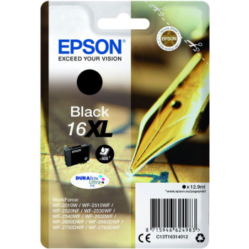 Μελάνι Epson 16xl Black Inkjet Cartridge C13T16314012