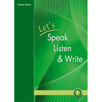 Lets Speak Listen & Write 1 Students Book - Jones Lesley