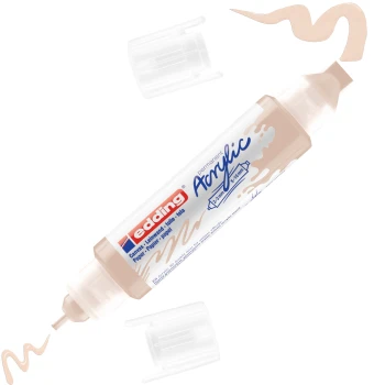 Edding 5400 Warm Beige No 255 Ακρυλικός 3D Μαρκαδόρος