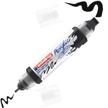 Edding 5400 Black No 901 Ακρυλικός 3D Μαρκαδόρος