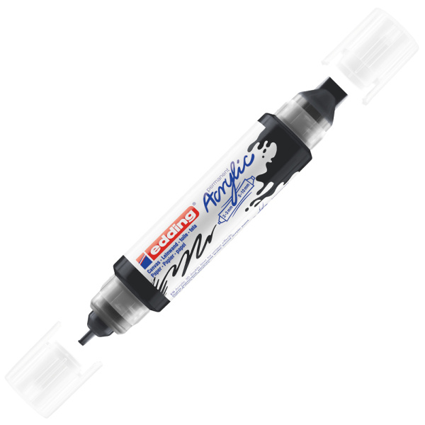 Edding 5400 Black No 901 Ακρυλικός 3D Μαρκαδόρος