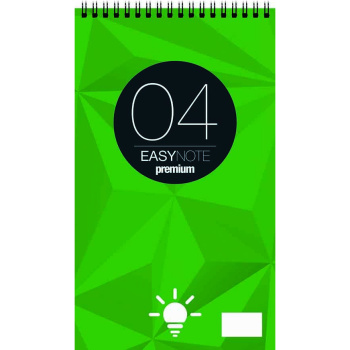 ΜΠΛΟΚ ΣΠΙΡΑΛ ΣΗΜΕΙΩΣΕΩΝ Νο 4 ΡΙΓΕ 11.5Χ19.5cm EASYNOTE PREMIUM